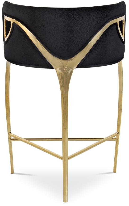 KOKET Табурет из ткани со спинкой Chandra sun-id-1361279 - Вид №9