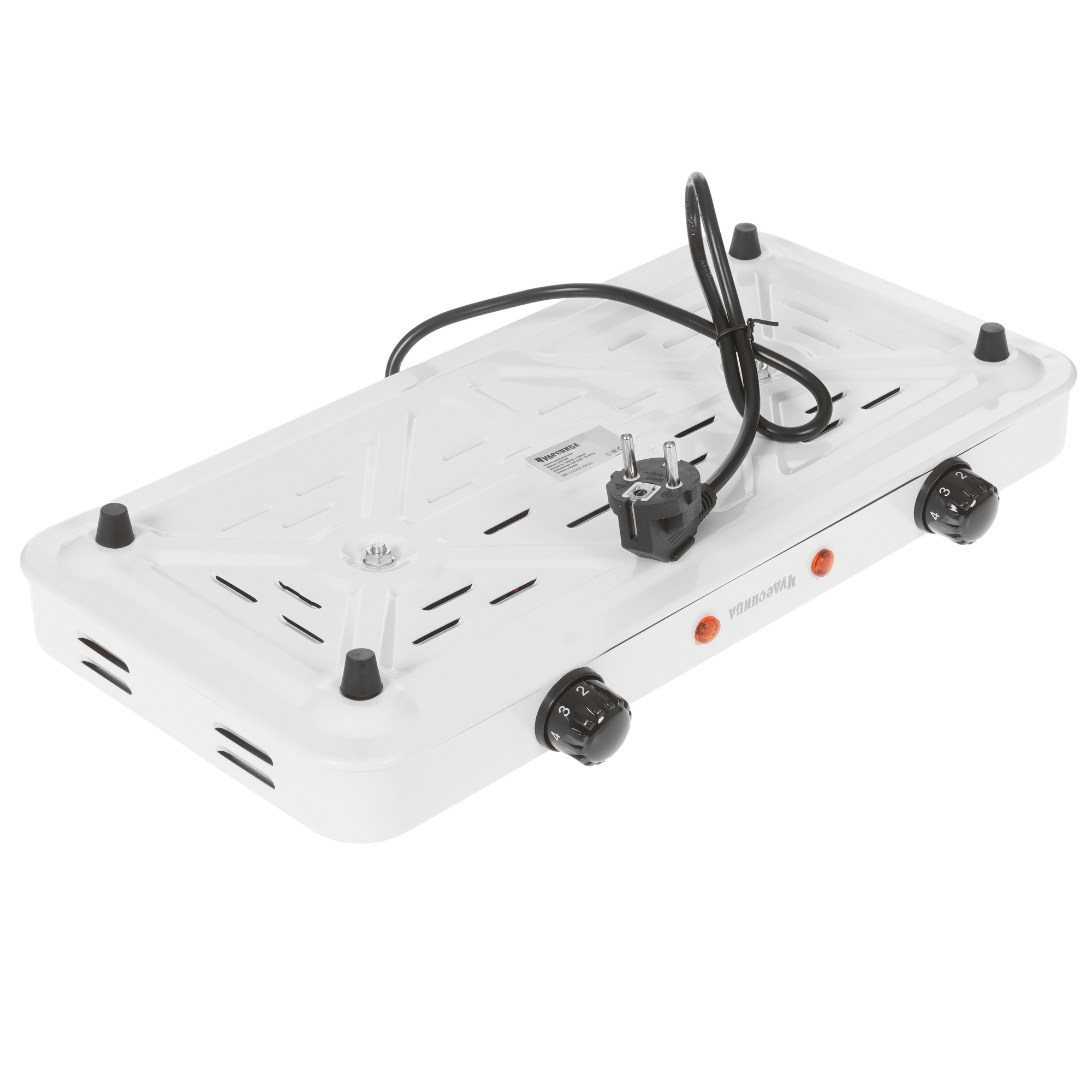 9076022 Плита компактная электрическая Чудесница ЭЛП-809 белый STDN-0147714 - Вид №4