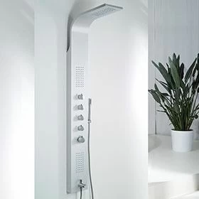 Душевая панель Wellis Mariner Silver