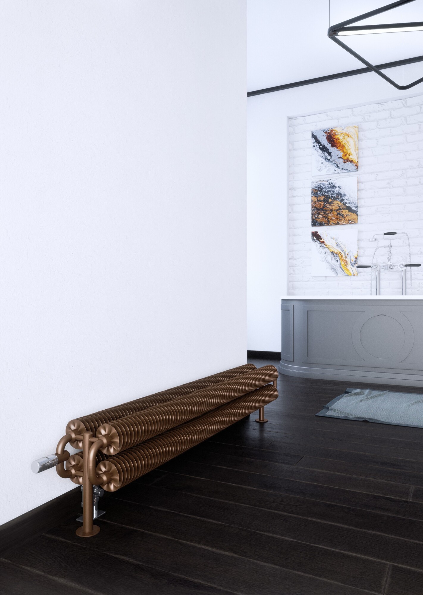 Полотенцесушители WGHSD019174 Ribbon HSD Terma 4.26  - Вид №2