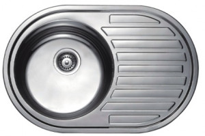 HB5077-06 Кухонная мойка , полированная сталь Haiba