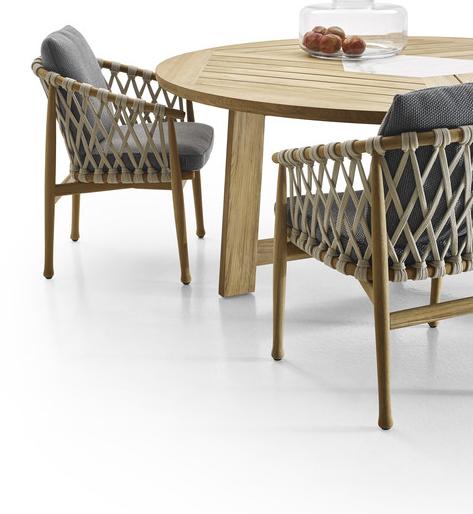 B&B Italia Outdoor Садовый стул с подлокотниками Ginestra sun-id-1408014 - Вид №1