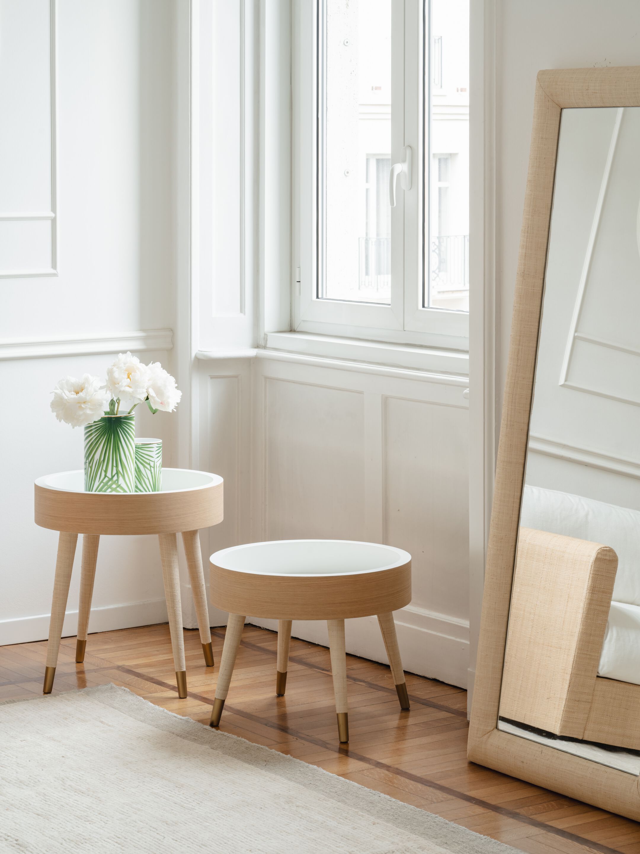 Пуф / круглый журнальный столик DOM EDIZIONI коллекция Ривьера ARCH-00104915 - Вид №1