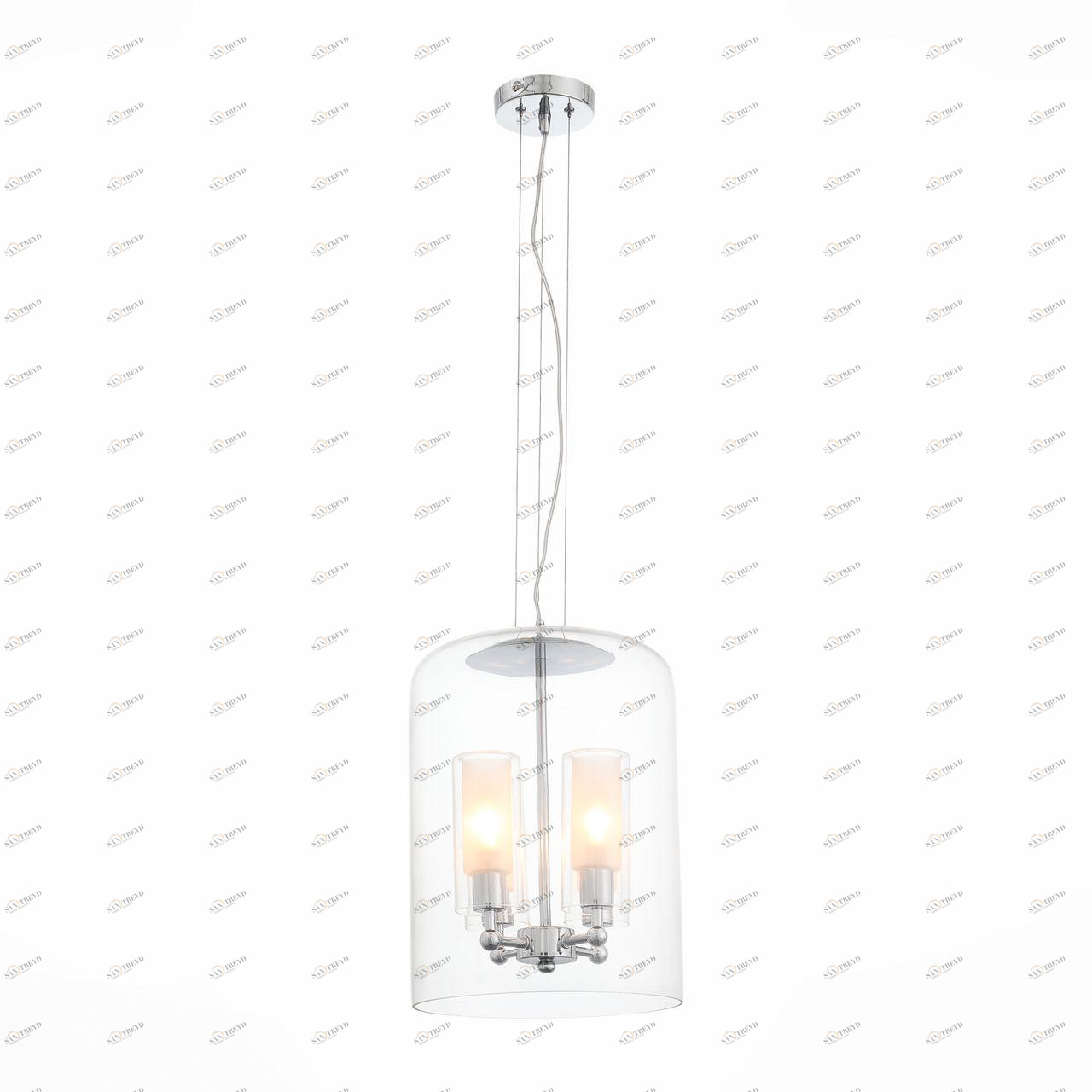Подвесная люстра ST Luce Сapello SL314.103.04 ST LUCE ДИЗАЙНЕРСКИЕ, СAPELLO 108709 Хром 
