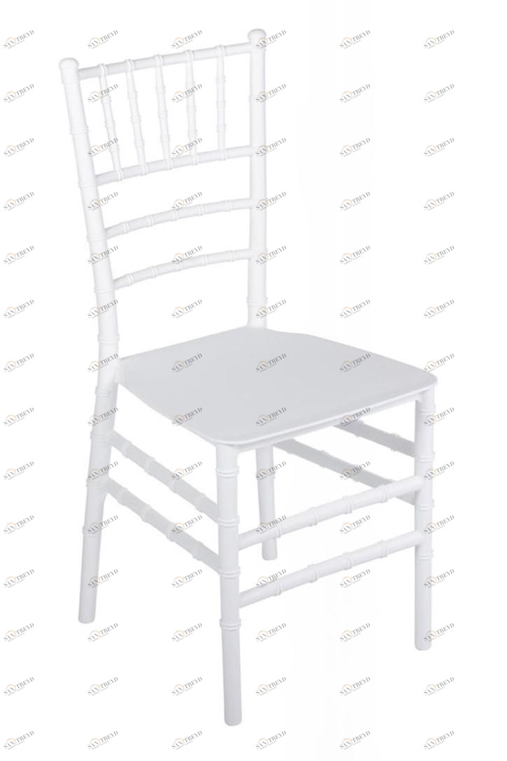 Стул кухонный со спинкой белый Chiavari BRADEX HOME  00-3973925 Белый 