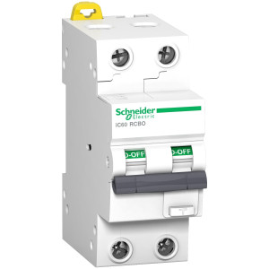 A9D27220 Дифавтомат Acti9 2P 20А ( C ) 15 кА, 30 мА ( A-SI ) Schneider Electric Acti 9