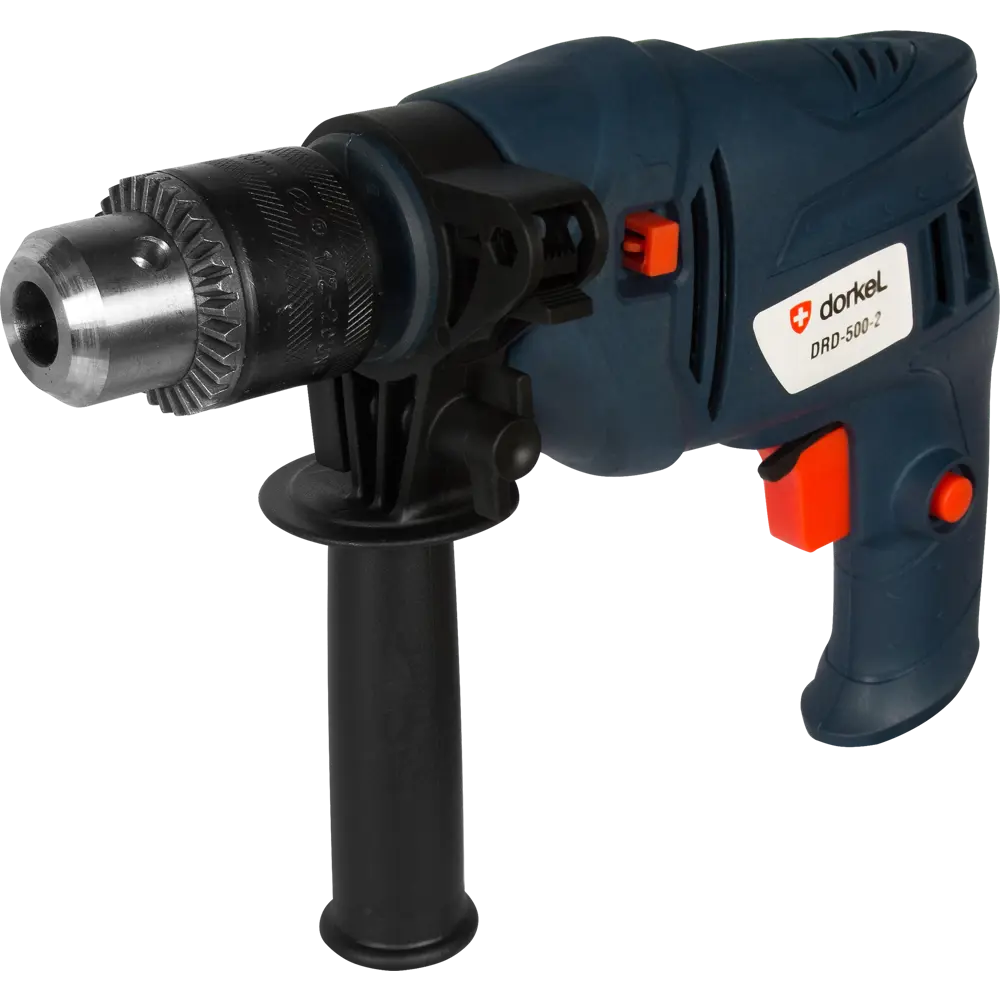 Дрель ударная Dorkel DRD-500-2, 500 Вт 82277314 STLM-2084894 