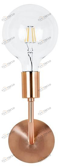 Possoni Illuminazione Настенный светильник из сатинированной меди Ercule 557/a1 