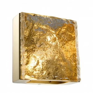 Светильник настенный золотистый Wall Lamp St Kitts 111585 EICHHOLTZ  00-3882669 Золото