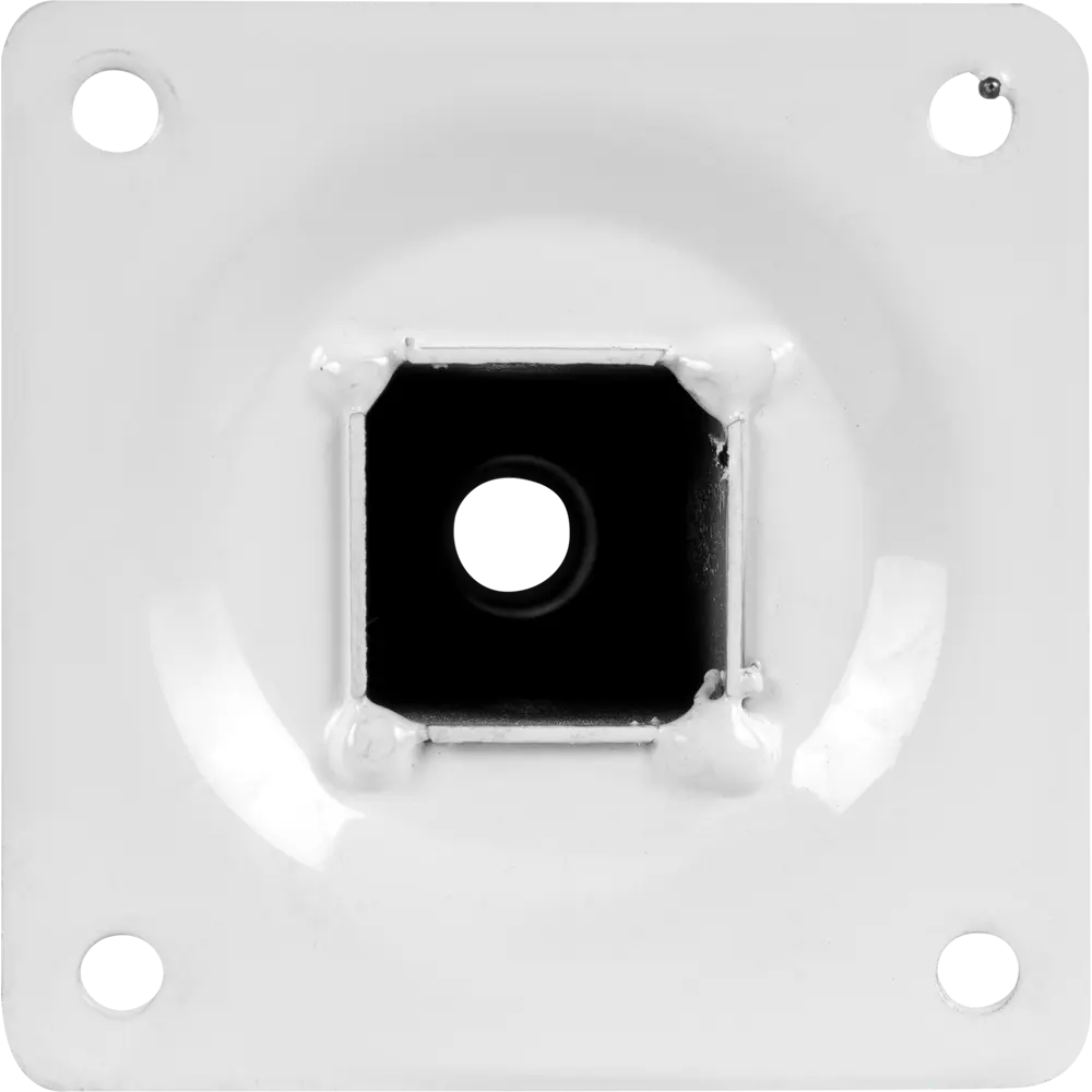 Ножка квадратная 100x25x25 мм, сталь, цвет белый 82118069 STLM-2145888 DELICE  - Вид №3