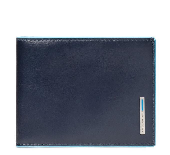 PU1241B2R/BLU2 Портмоне мужское Piquadro Blue Square 