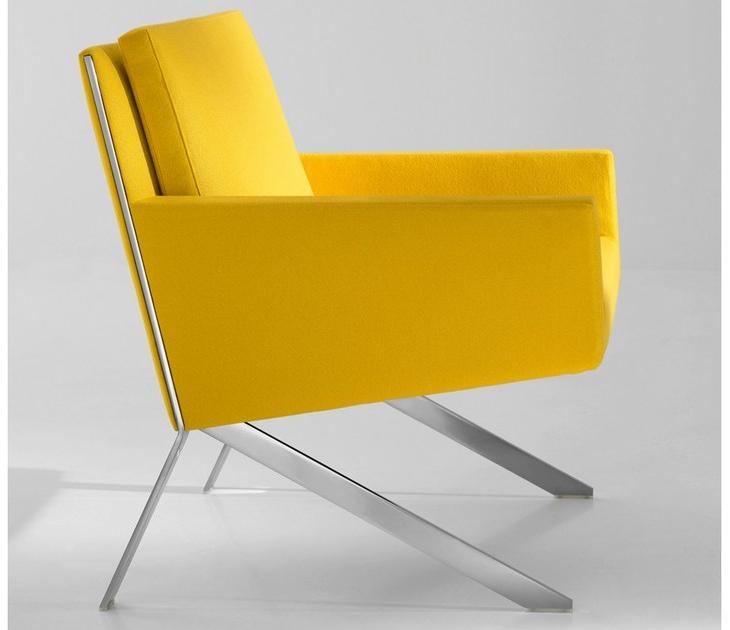 B&B Italia Кресло из ткани с подлокотниками Theo Thp - Вид №2