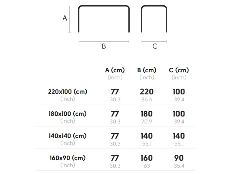 Прямоугольный стол из шпона Midj PLANUM ARCH-00035282 - Вид №4