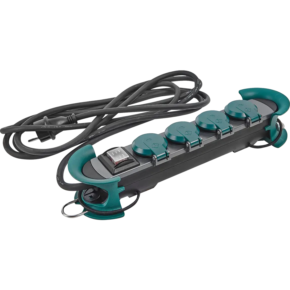 Удлинитель Electraline с 4 розетками и защитой IP44 84710889 STLM-0053972 - Вид №1