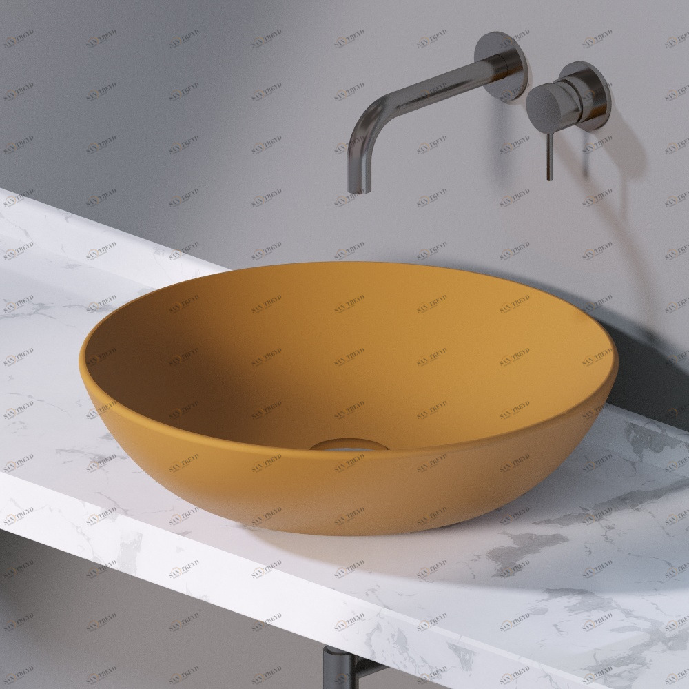 L241133 Накладная раковина на столешницу  круглая A. e T. Italia THIN AeT ITALIA