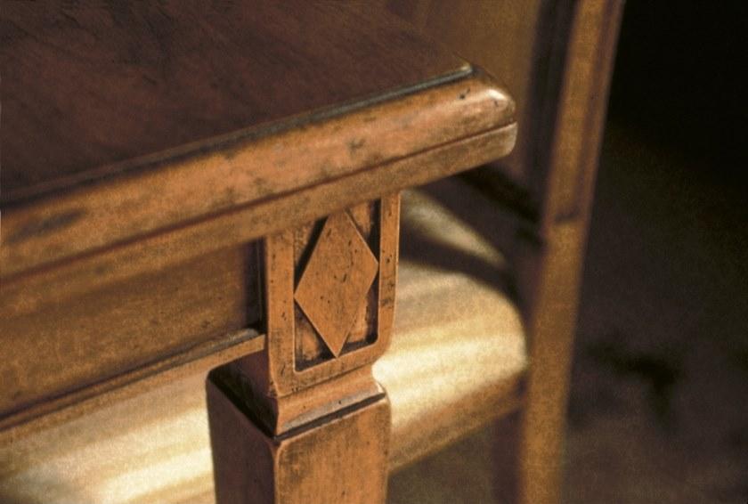 SELVA Высокий журнальный столик из вишневого дерева для гостиной Villa borghese 3372 - Вид №2