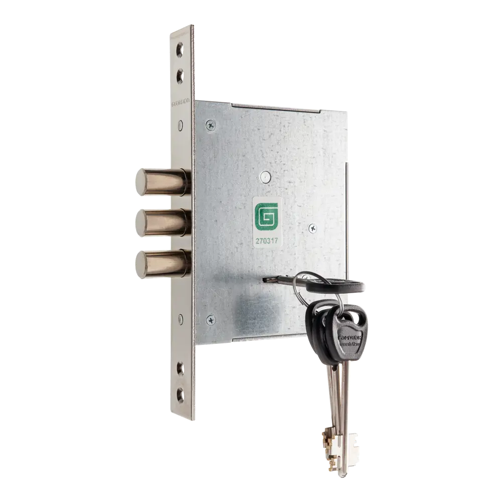 Врезной сувальдный замок ГАРДИАН-6001 с защитой от взлома 82391215 STLM-0026247