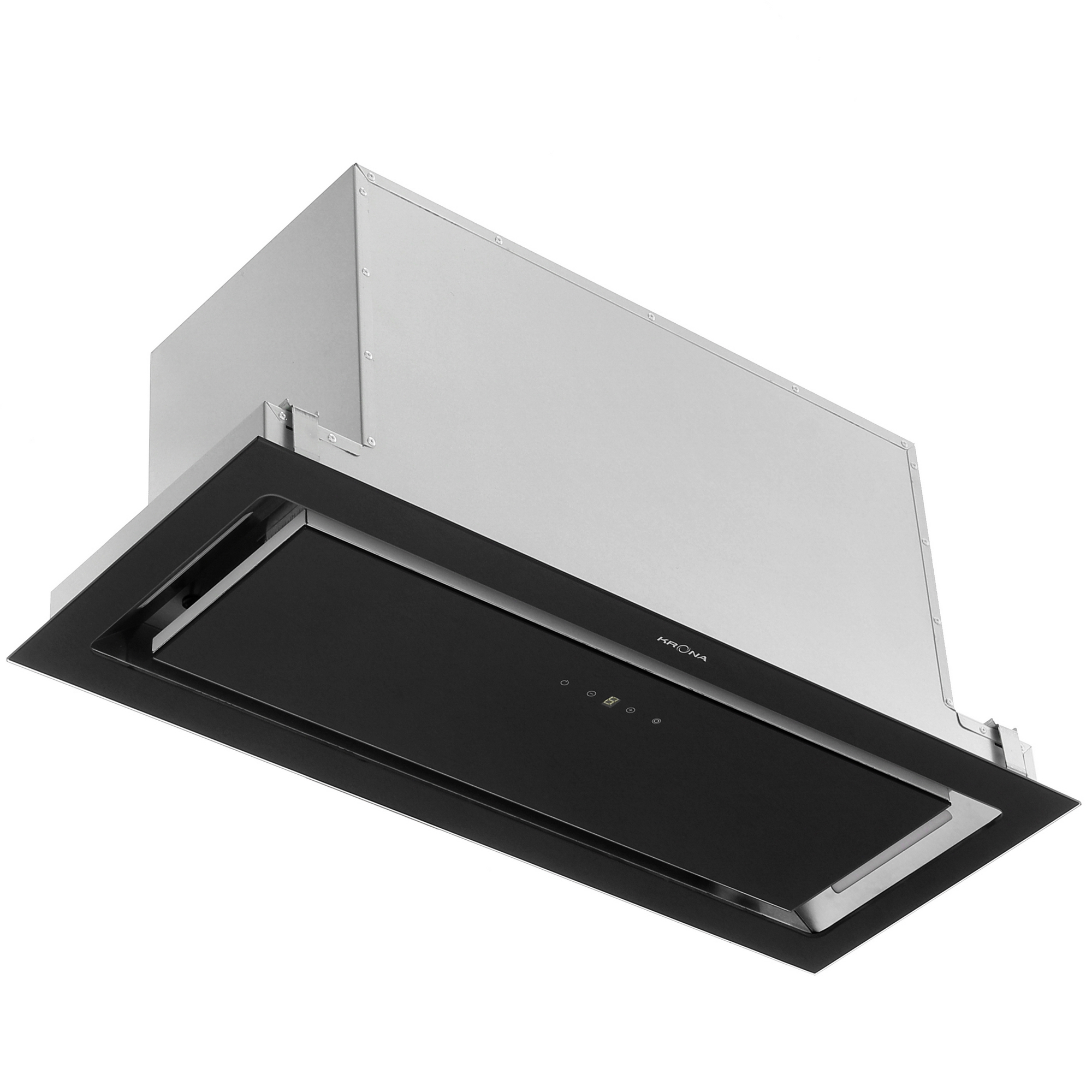 9904525 Вытяжка полновстраиваемая KRONA SELINA 900 GLASS S черный/черный STDN-0138215