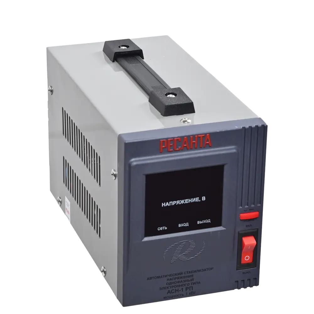 Стабилизатор напряжения Ресанта АСН-1 РП 1 кВт STLM-2173440 - Вид №10