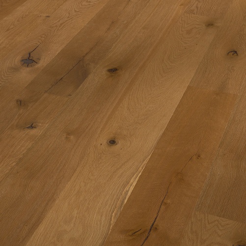 Паркетная доска Meister PD 400 Cottage Закопченый лайт 8307 Дуб Рустик с брашью (Текстурированная) 2200х180 мм 2300200026 - Вид №2