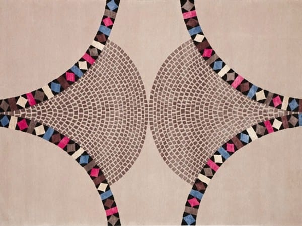 Прямоугольный ковер ручной работы Deirdre Dyson ARCH-00133020