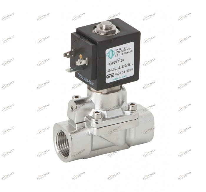 GENEBRE 4630 04 220v 2-ходовой соленоидный клапан непрямого действия Н.З 
