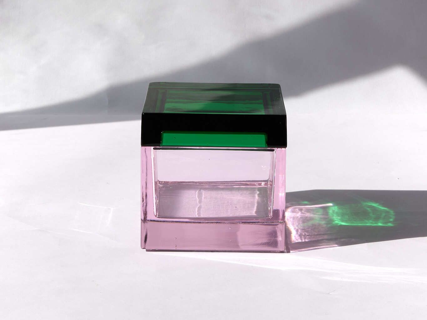 Двухцветный контейнер из дутого стекла Studio Bojola PALMI ARCH-00058347 - Вид №30