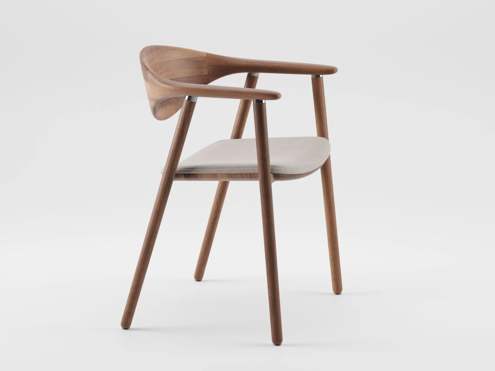 Деревянный стул с подлокотниками Artisan Нару ARCH-00060697 - Вид №11