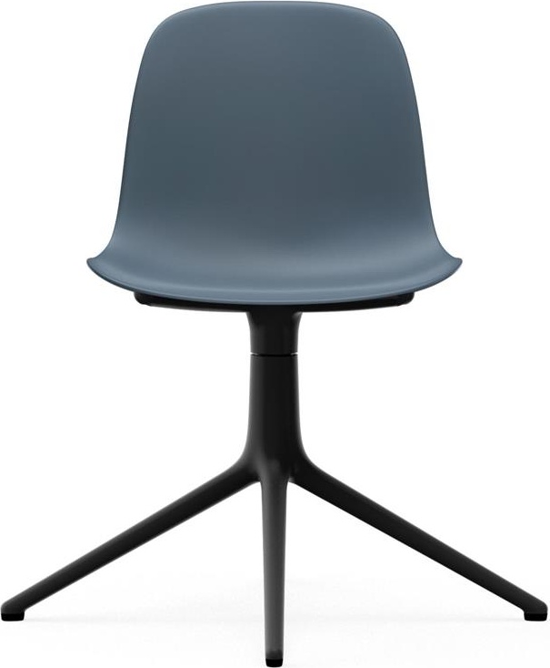 606013 Кресло Swivel 4L Black Alu Blue Normann Copenhagen Form - Вид №1