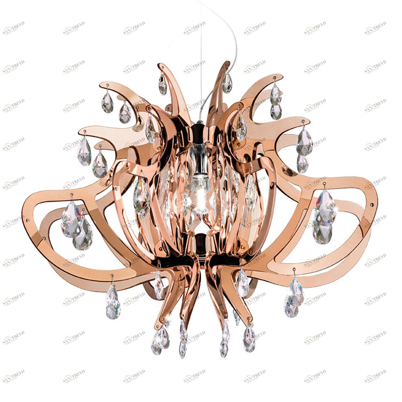 Подвесной светильник Lillibet Copper от Slamp LIL14SOS0000RA SLAMP ДИЗАЙНЕРСКИЕ 243566 Медный 