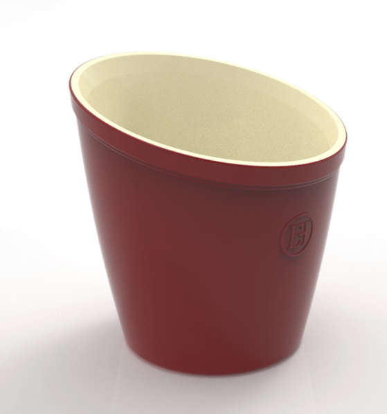 Стакан керамический для кухонных предметов и аксессуаров кремовый Emile Henry EMILE HENRY  00-3951977 Бежевый  - Вид №3