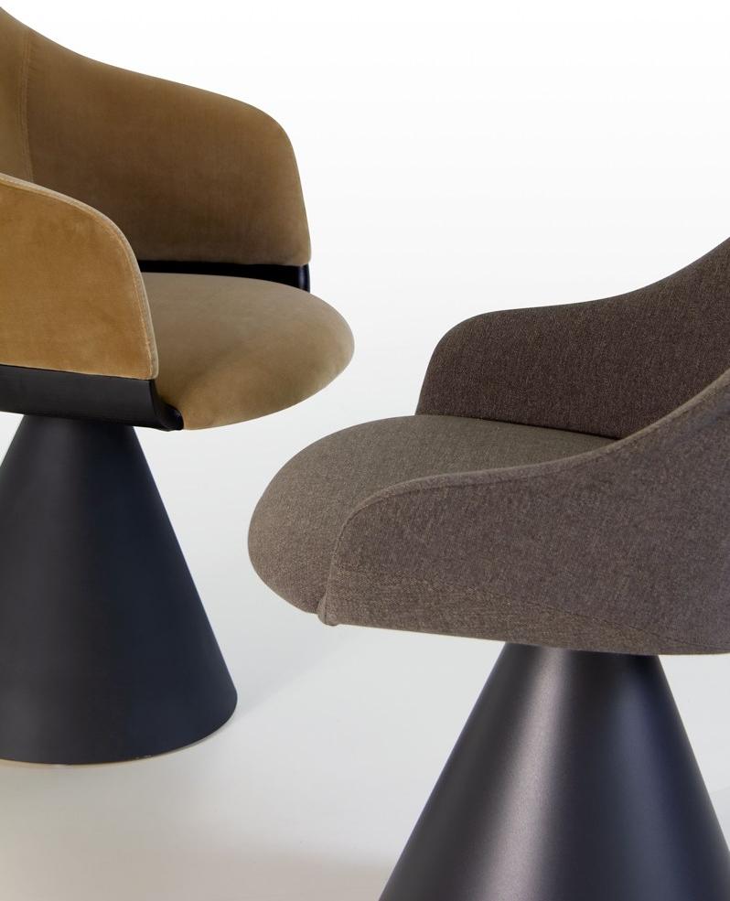 Potocco Стул с обивкой и подлокотниками Lyz 918 gc - Вид №2