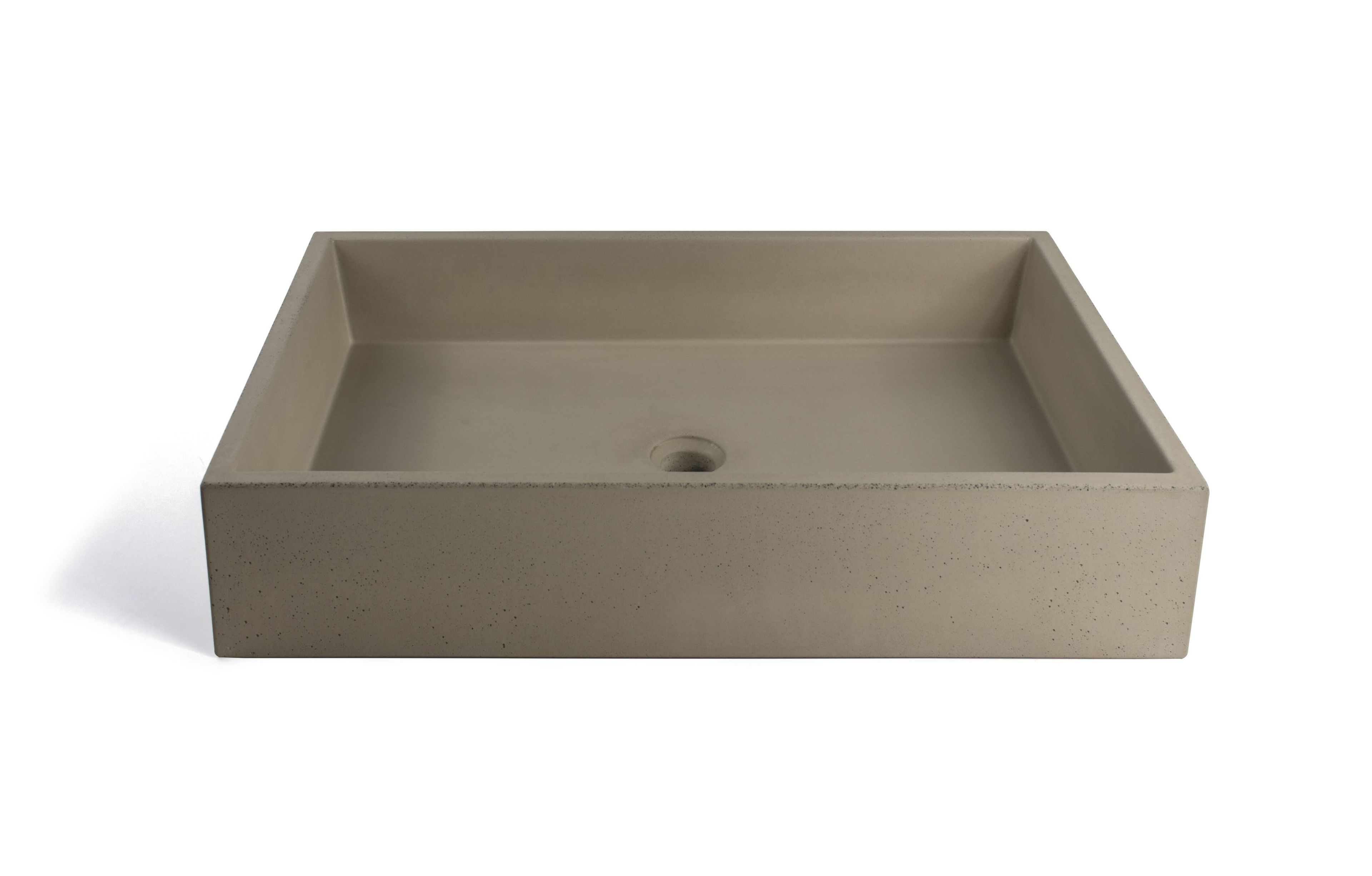 Бетонный прямоугольный умывальник с одной столешницей URBI et ORBI IMMISSIO 70 ARCH-00098530 - Вид №5
