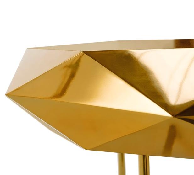 Scarlet Splendour Низкий восьмиугольный металлический журнальный столик 88 secrets sun-id-1473262 - Вид №2