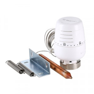 VT.5012.0.0 Термостатическая головка с выносным накладным датчиком Valtec 20-60 °С, 2 м