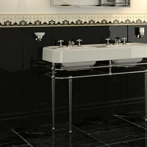 Плитка керамическая бордюр CGLAMFL1 Devon Devon LAMBRIS BELL FLOWER