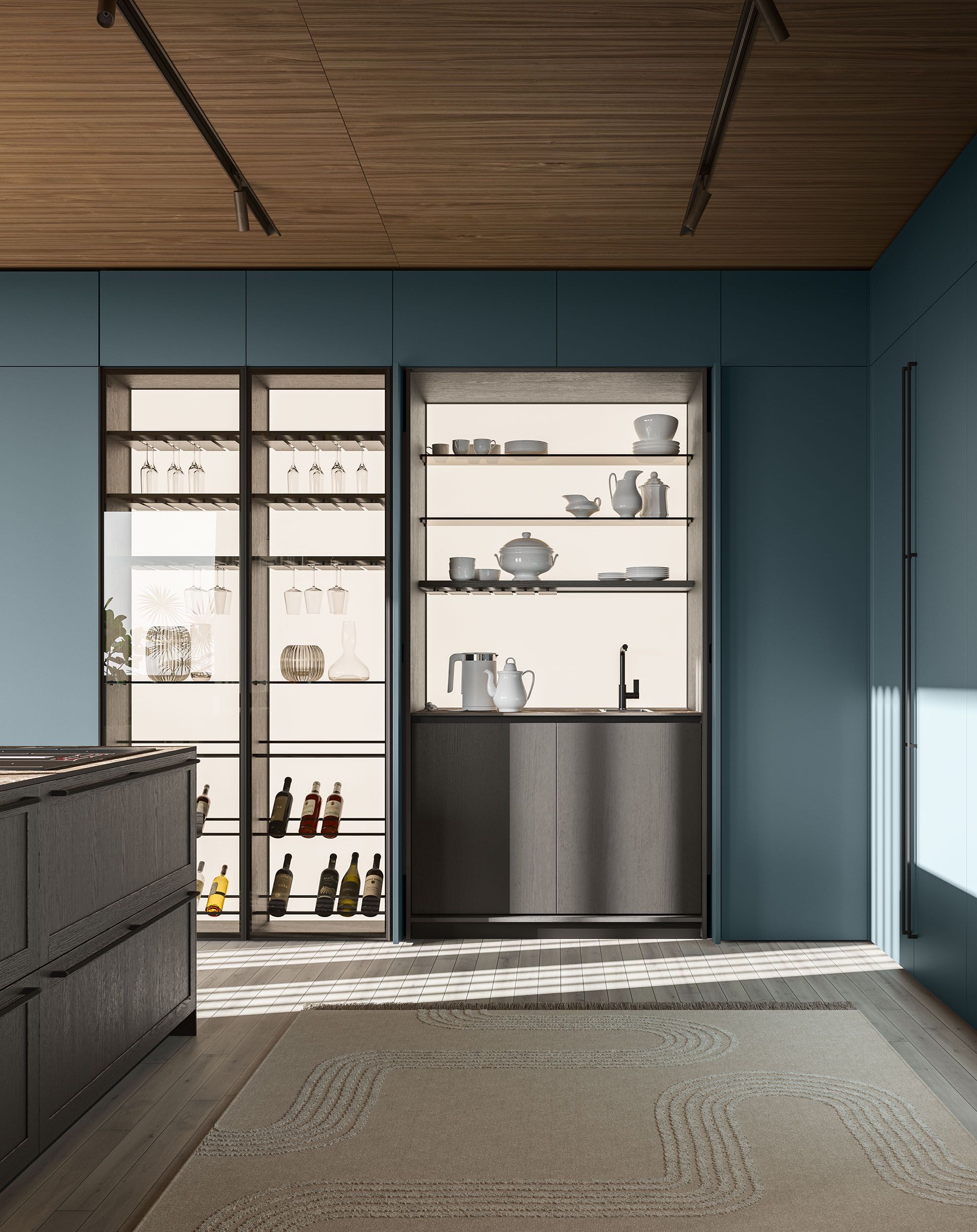 Кухня с островом Copatlife Life Projects ARCH-00051594 - Вид №5