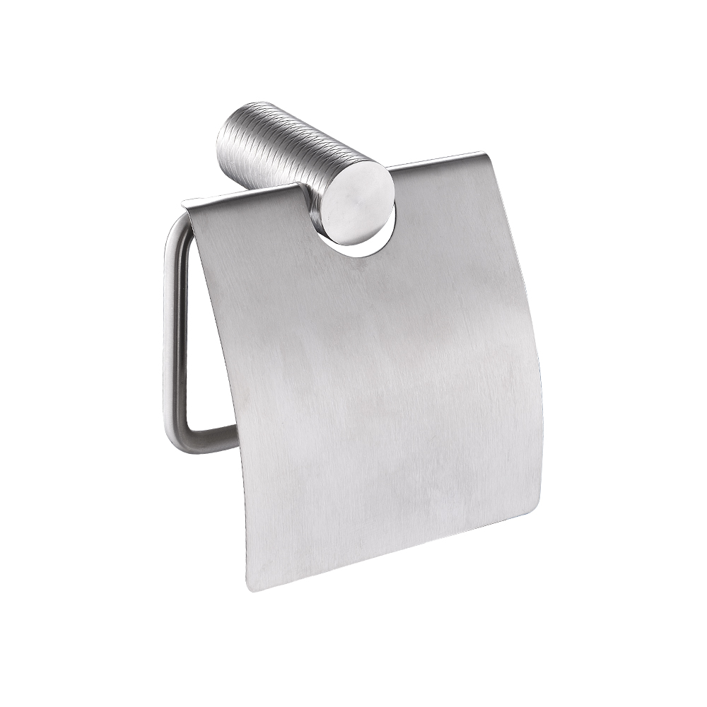 GFmark - Держатель туалетной бумаги с экраном, из нержавеющей стали с резным креплением, код: 81003 