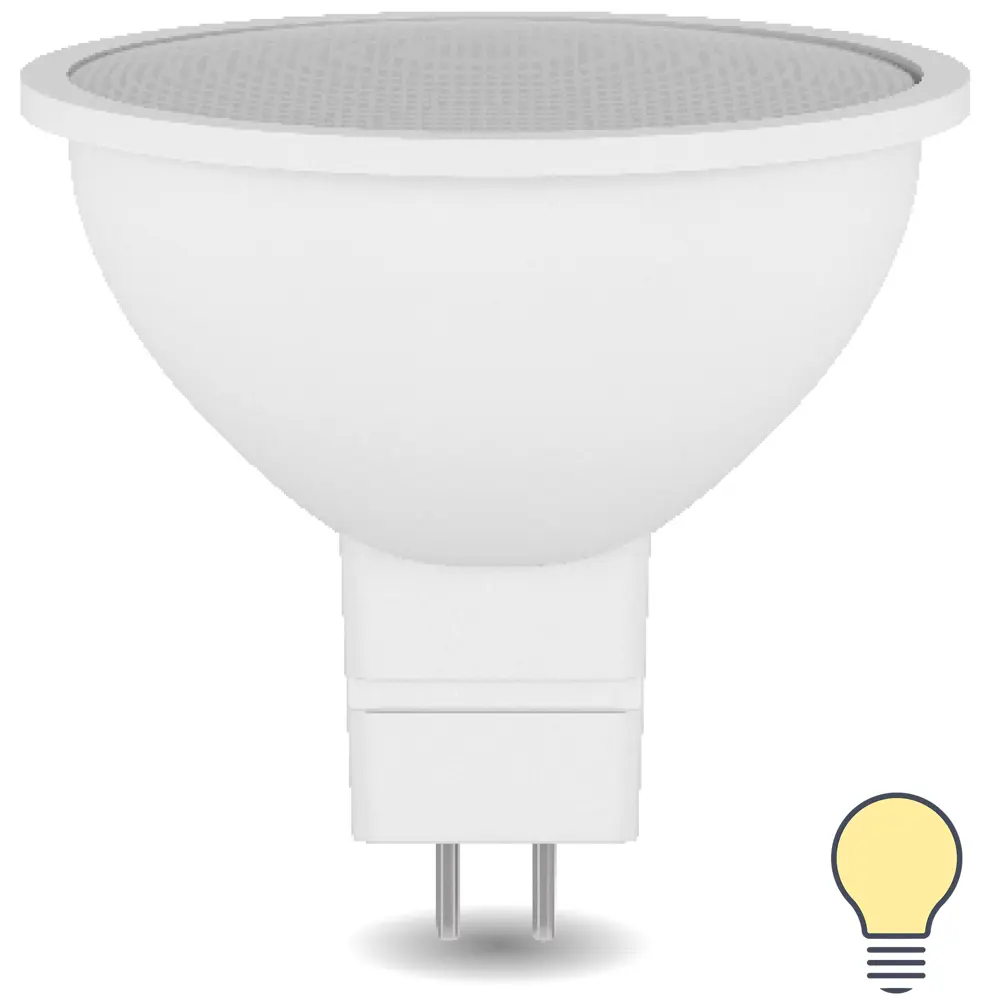 Santreyd LED лампа MR16 GU5.3 7.5Вт теплый белый свет 82991706 STLM-0038597