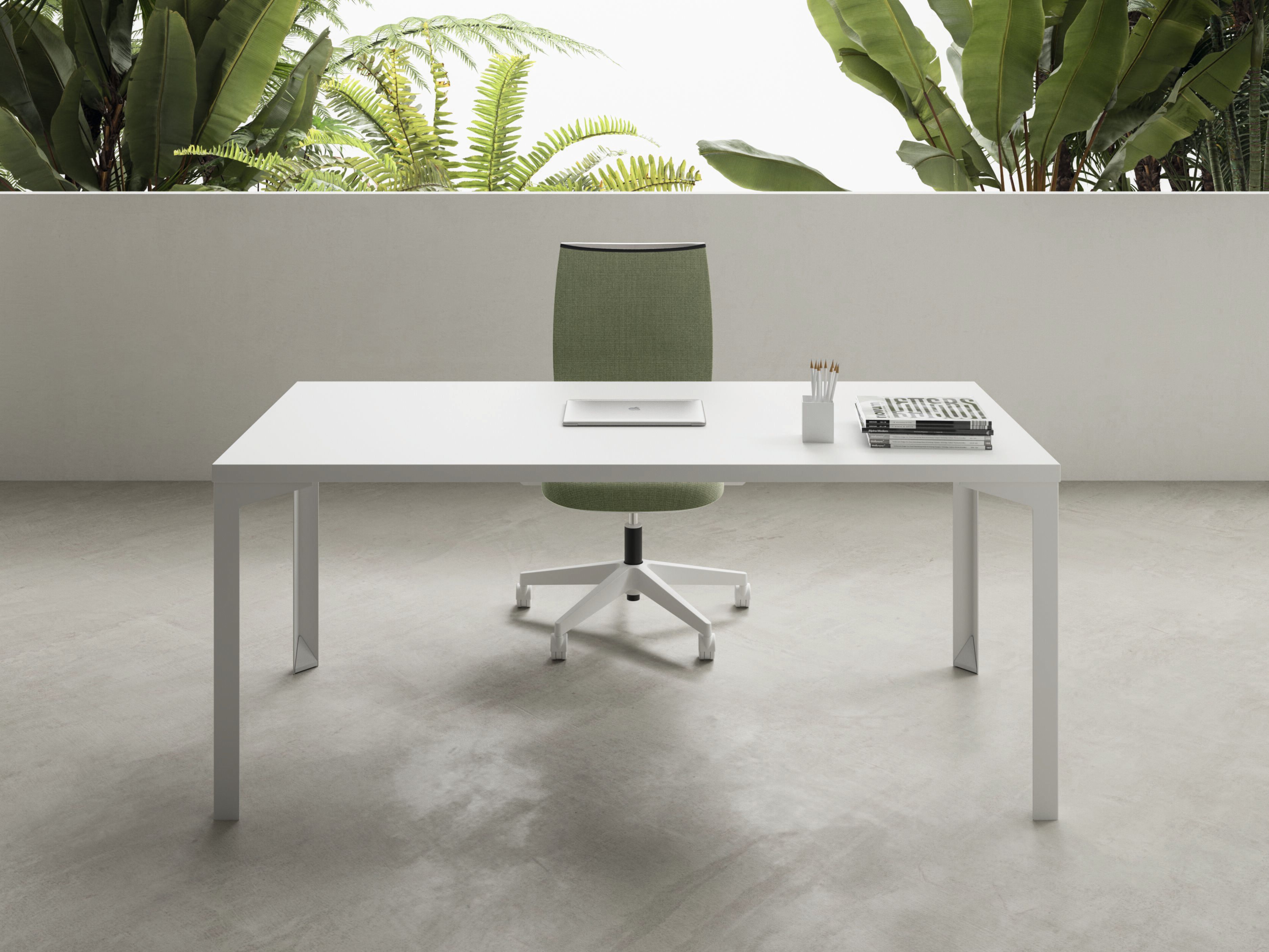 Секционный стол из меламина и листового металла DVO Enna ARCH-00029091