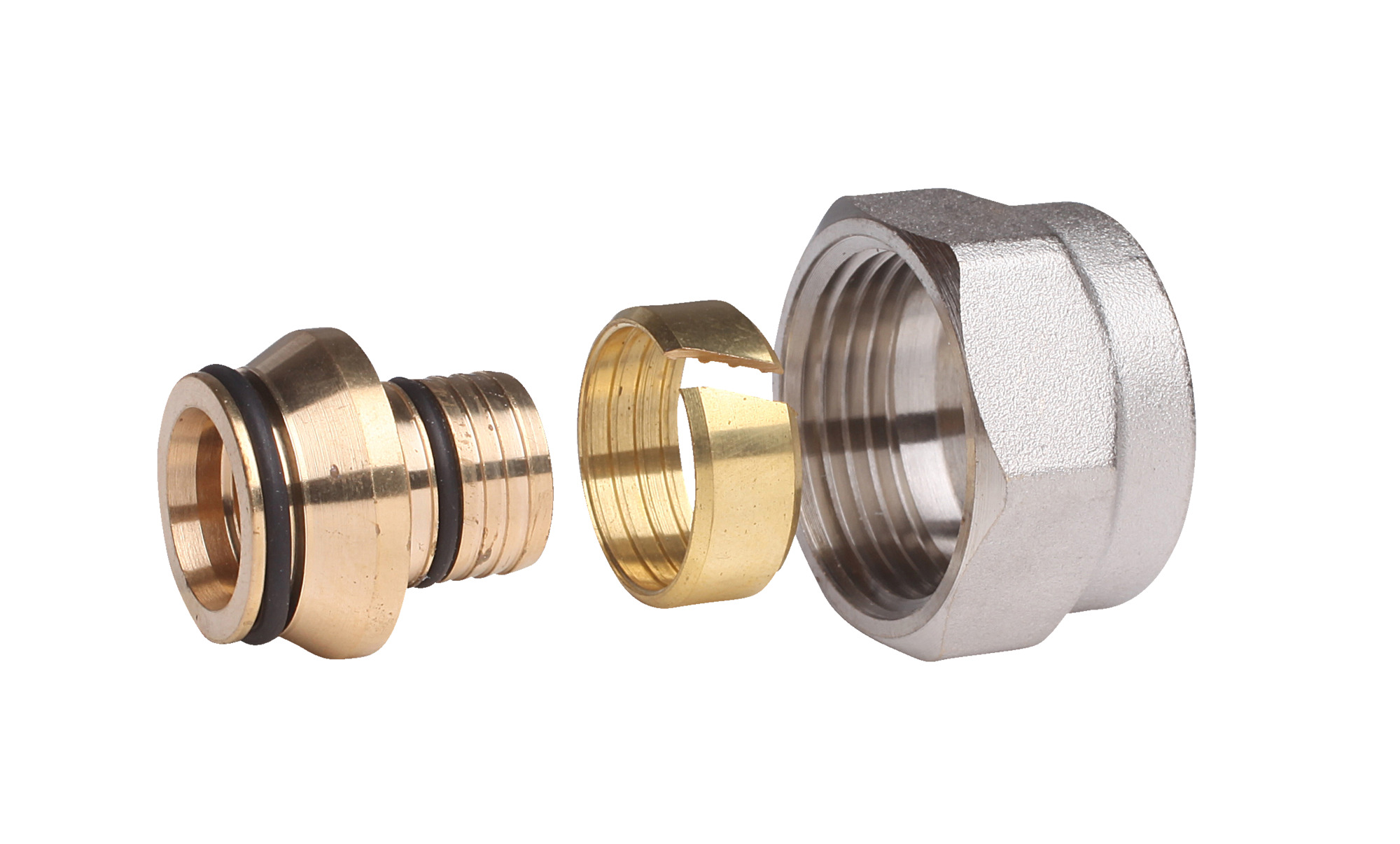 Danfoss Фитинги для металлопластиковых труб (Alupex) Уплотнительные фитинги 16x2 G3/4'' вн 013G4186  - Вид №7