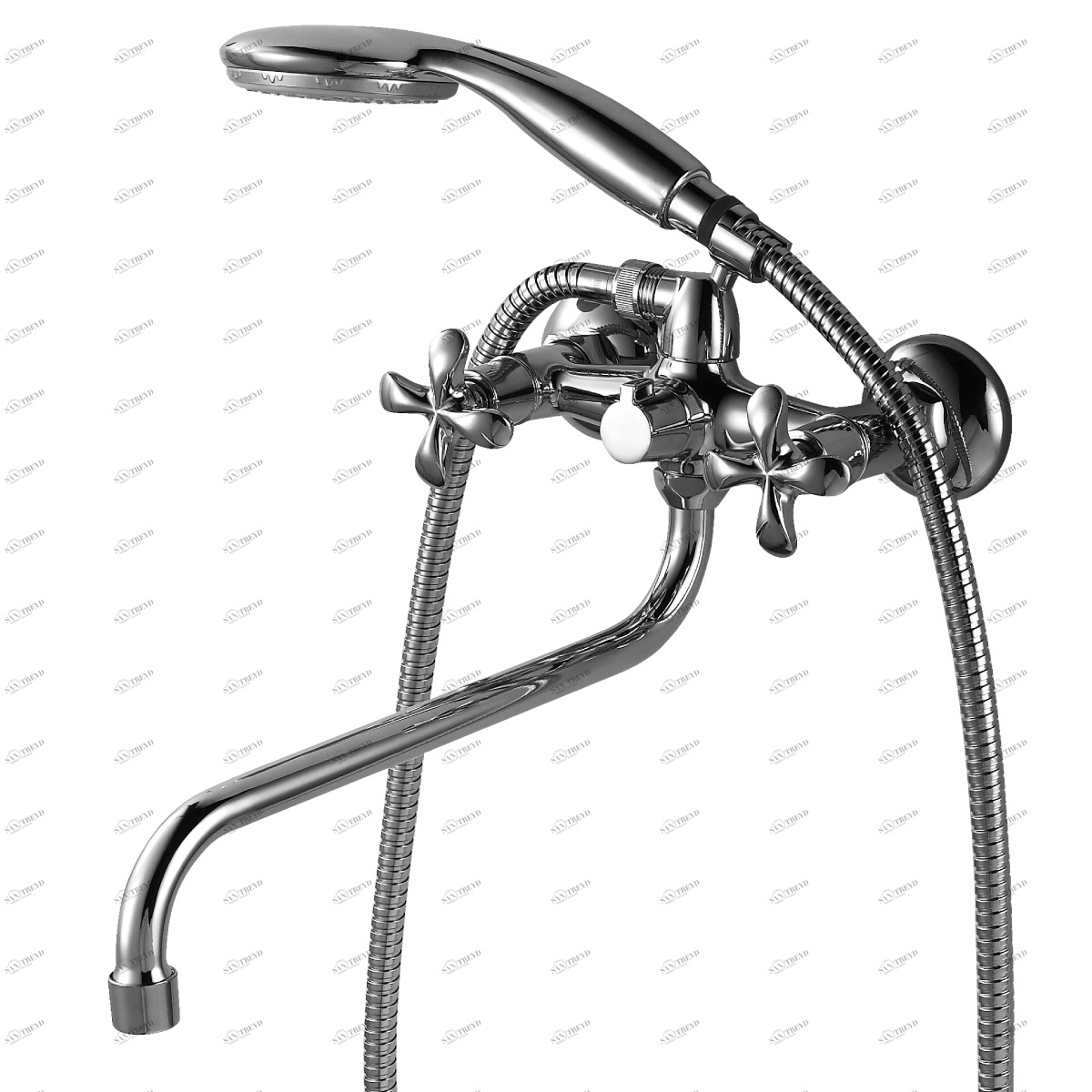 LM0151C Смеситель Flora универсальный LEMARK FLORA