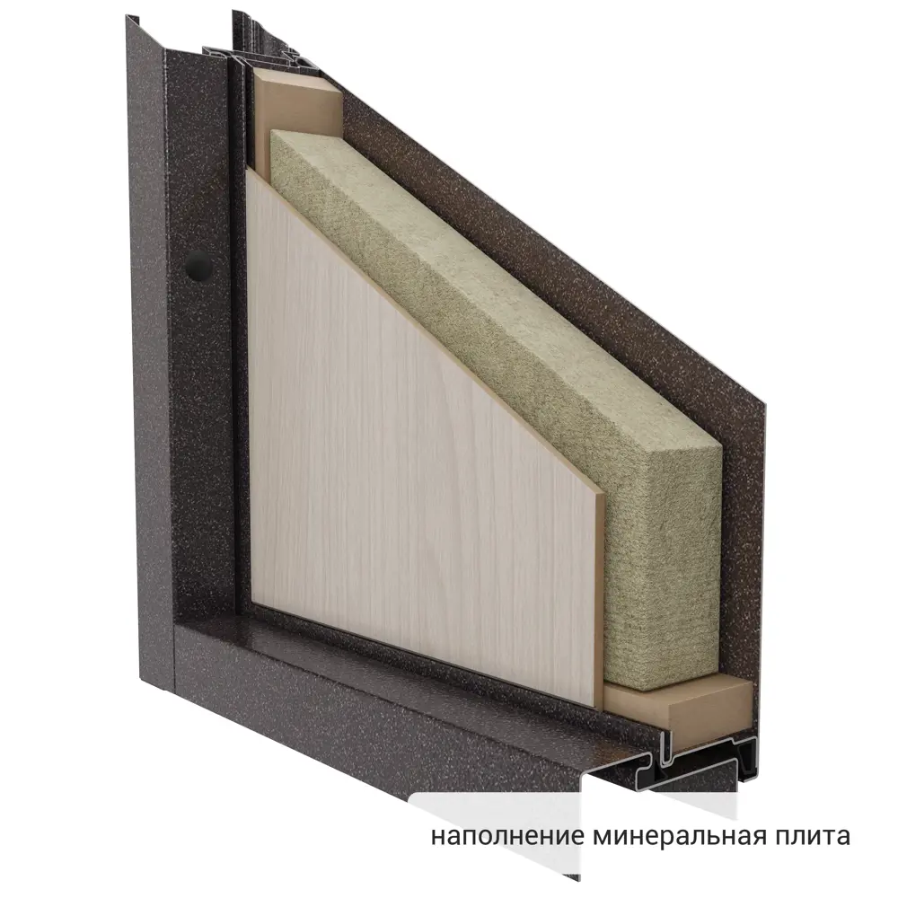 Дверь входная металлическая Страйд Летиция 860 мм левая цвет кремовый TOREX STLM-2188659 - Вид №14