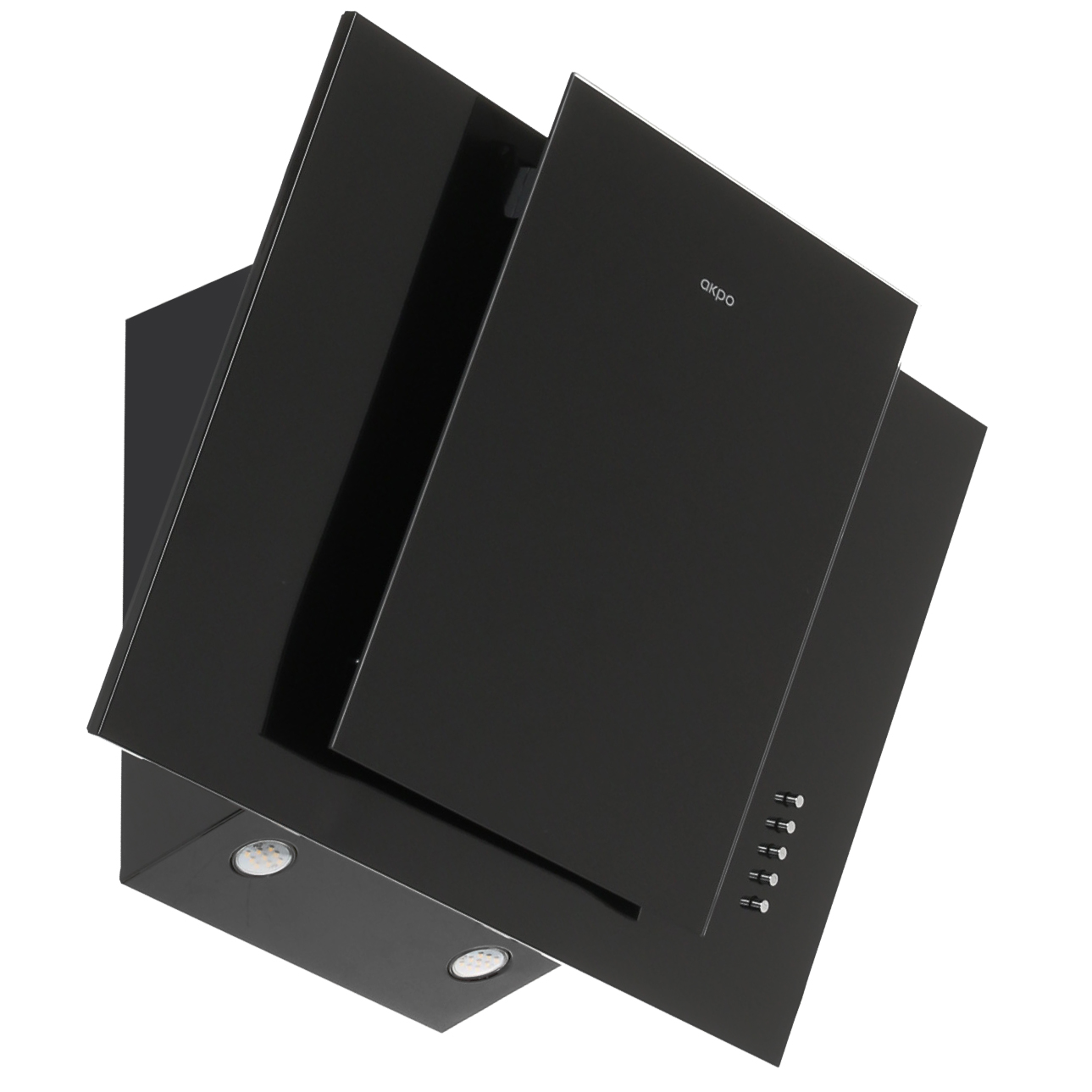 8159969 Вытяжка наклонная Akpo WK-4 Mirt eco черный/черный STDN-0012349