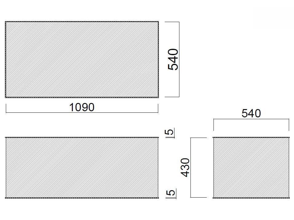 Прямоугольный пуф из ткани Paolo Nesi Graphius ARCH-00016548 - Вид №2