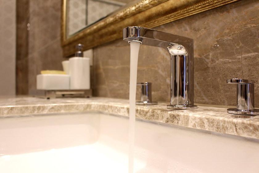 JUSTIME Смеситель для раковины на 3 отверстия из хромированной латуни Charming plus 6923-91-80cp - Вид №1