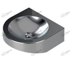 46271 Подвесная раковина настенная овальная PURUS  белая 