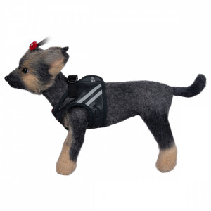 ПР0048963 Шлейка-жилет светоотражающая для собак 4 42-46см Dogmoda