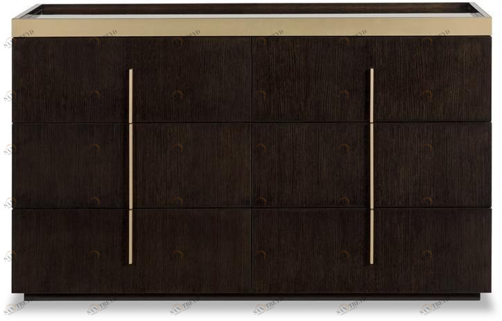 Stylish Club Комод из фанерованной древесины Kensington Scf.k17