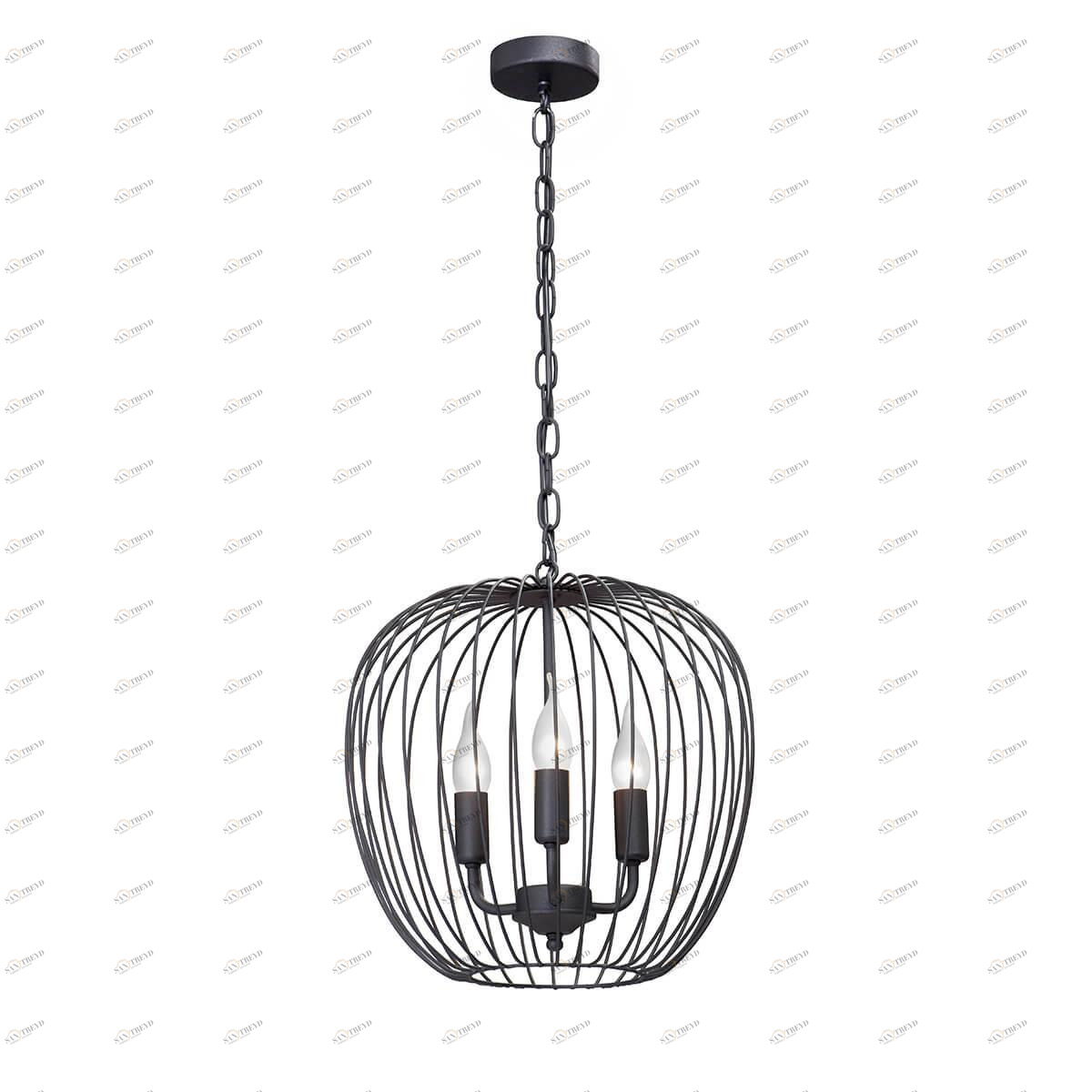 Подвесная люстра Vitaluce V4573-1/3 VITALUCE ДИЗАЙНЕРСКИЕ 328671 Черный 